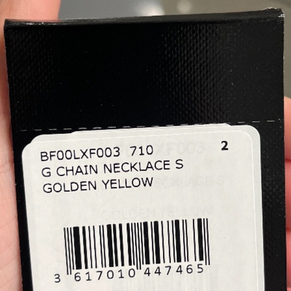 Givenchy G Chain Necklace In Metal - NEW WITH TAGS - Picture 3 of 13